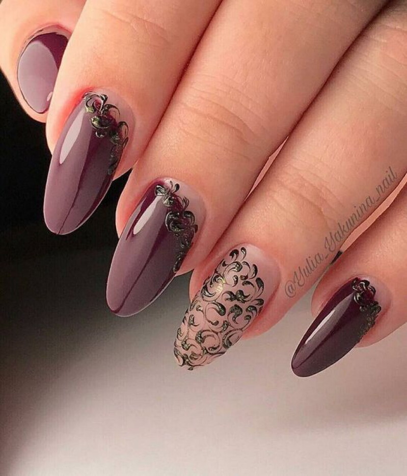 Модные и красивые варианты маникюра