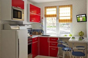 Малогабаритная королевская кухня: 15 удачных дизайн-проектов в хрущёвках