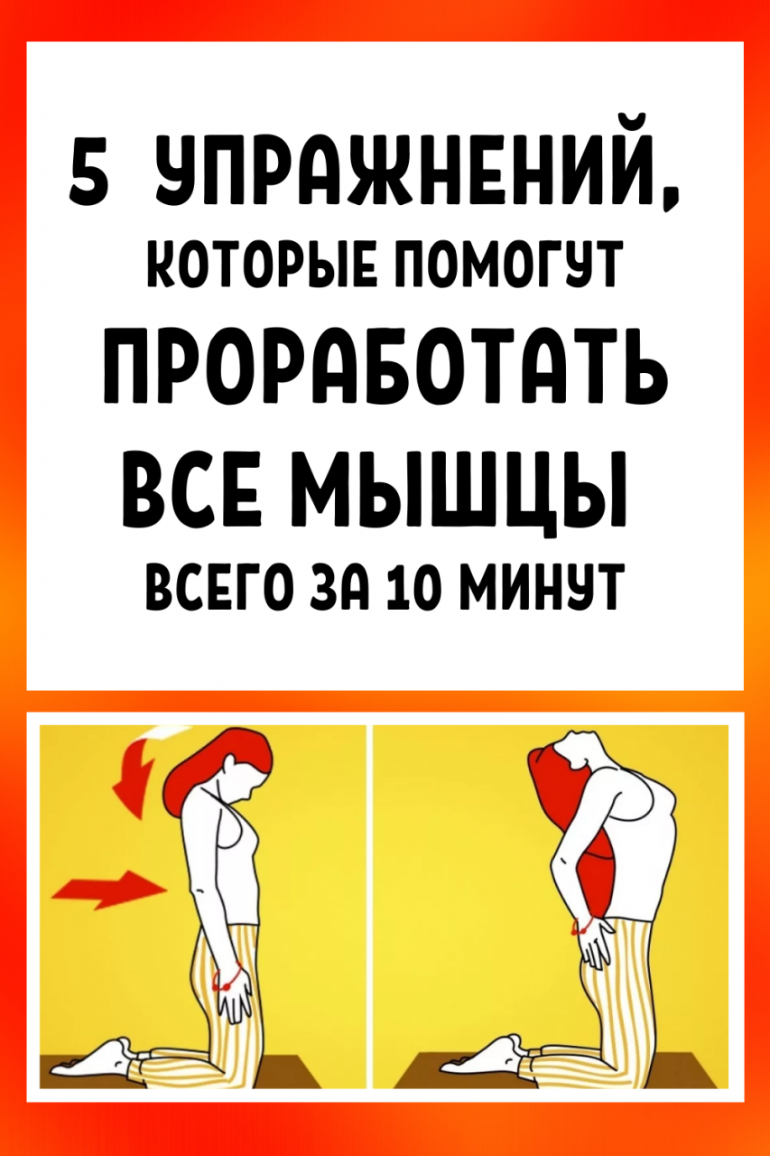 5 тибетских упражнений, которые помогут проработать все мышцы всего за 10 минут! 5 тибетских упражнений, которые помогут проработать все мышцы всего за 10 минут!