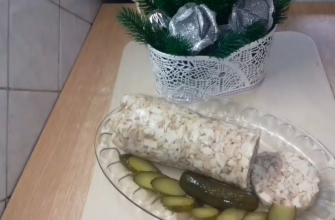 Быстрый и вкусный рецепт! Куриный зельц для тех, кто на диете.