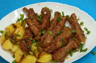 Сочные свиные ребрышки на сковородке