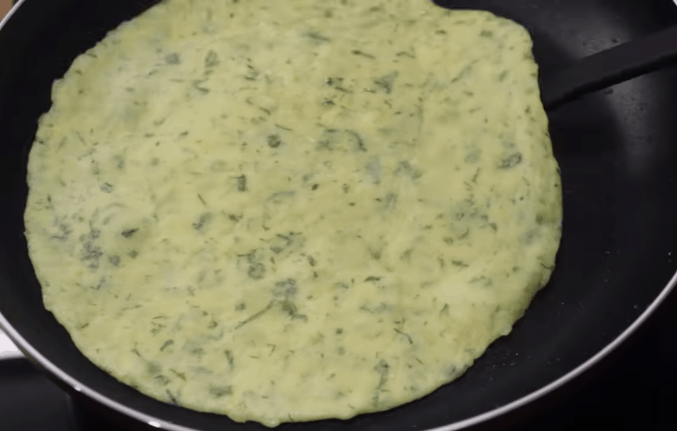 Картофельный лаваш с зеленью &mdash; необычно и безумно вкусно