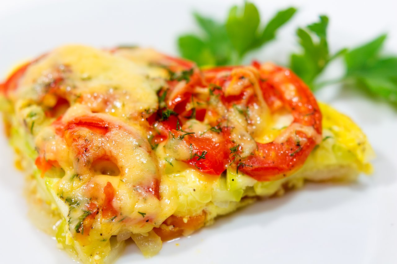 ПП-ужин - вкусная и сочная овощная запеканка ПП-ужин - вкусная и сочная овощная запеканка