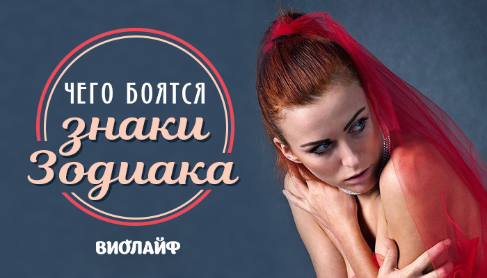 Чего боятся знаки Зодиака Чего боятся знаки Зодиака