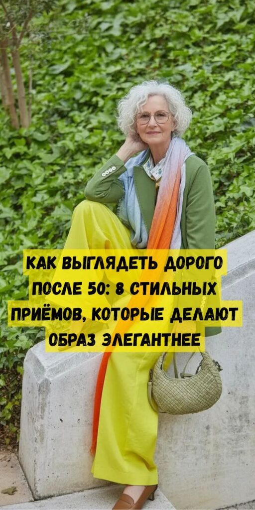 Как выглядеть дорого после 50: 8 стильных приёмов, которые делают образ элегантнее
