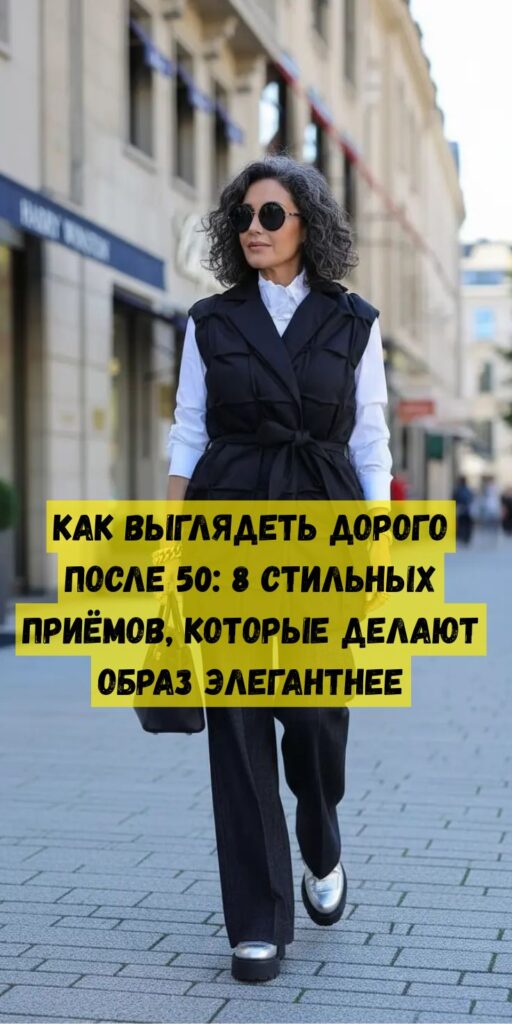 Как выглядеть дорого после 50: 8 стильных приёмов, которые делают образ элегантнее