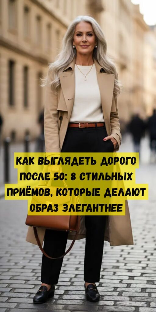 Как выглядеть дорого после 50: 8 стильных приёмов, которые делают образ элегантнее