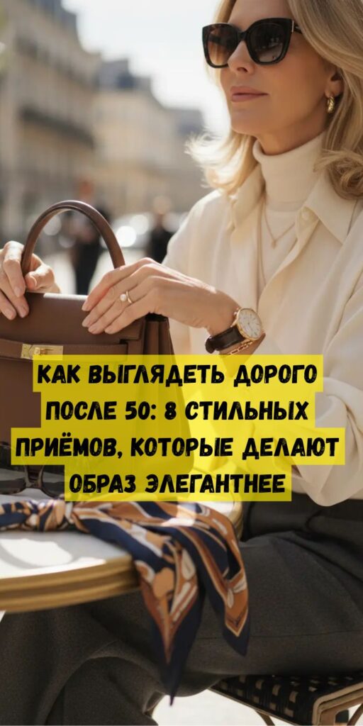 Как выглядеть дорого после 50: 8 стильных приёмов, которые делают образ элегантнее