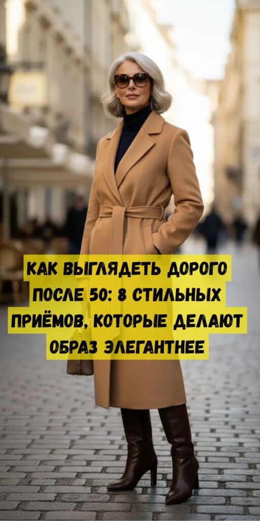 Как выглядеть дорого после 50: 8 стильных приёмов, которые делают образ элегантнее